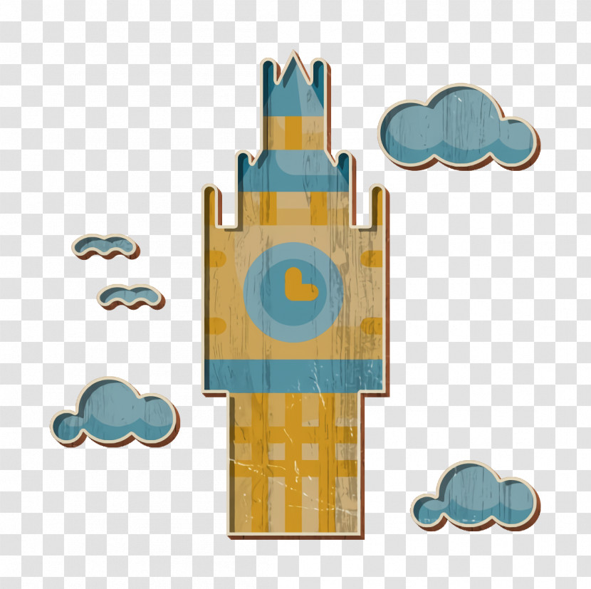 England Icon Big Ben Icon Travel Icon Transparent PNG