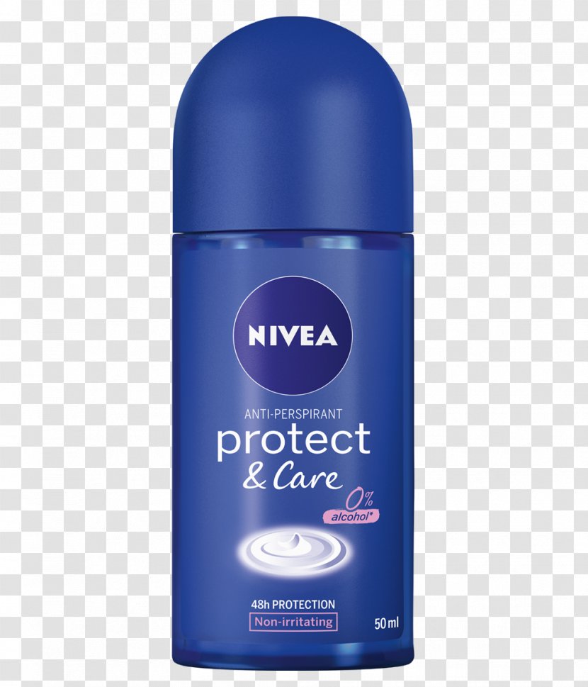 Deodorant Lotion Nivea Protect & Care 100ml - Travel Size Antiperspirant For WomenBlemished Transparent PNG
