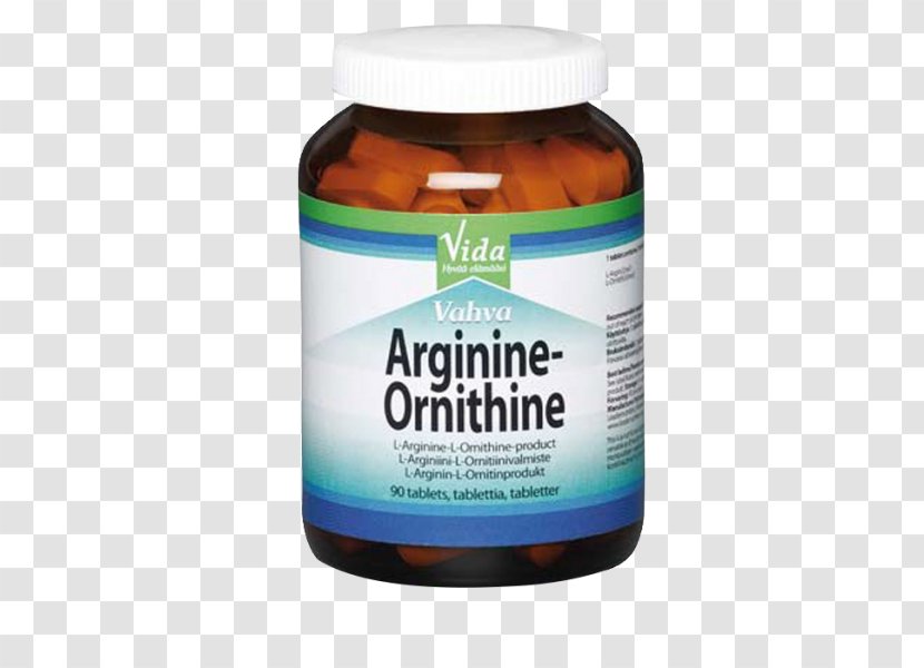 Dietary Supplement Ornithine Arginine Amino Acid Tablet Transparent PNG