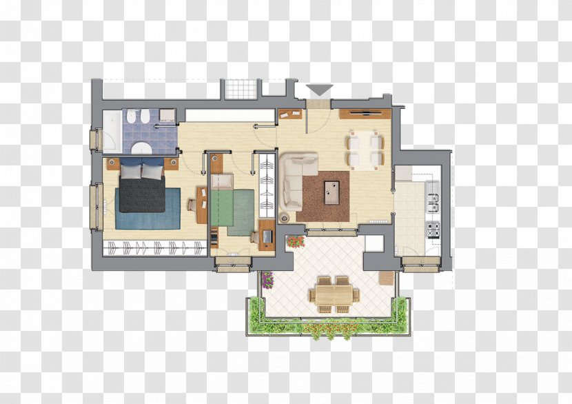 Floor Plan Property - Elevation - Design Transparent PNG