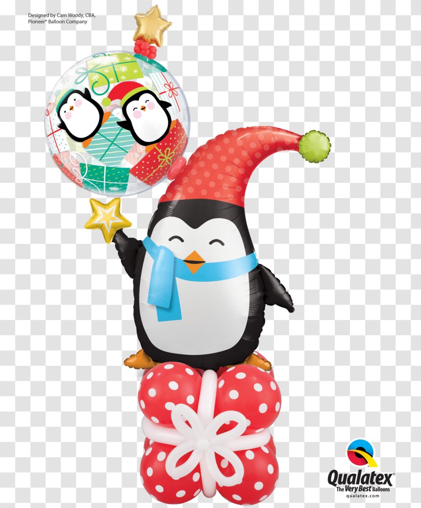 Mickey Mouse Balloon Christmas Day Birthday Minnie - Gift - Penguin Transparent PNG