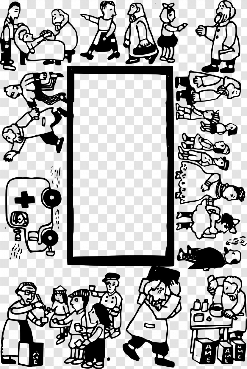 Picture Frames Clip Art - Comics Transparent PNG