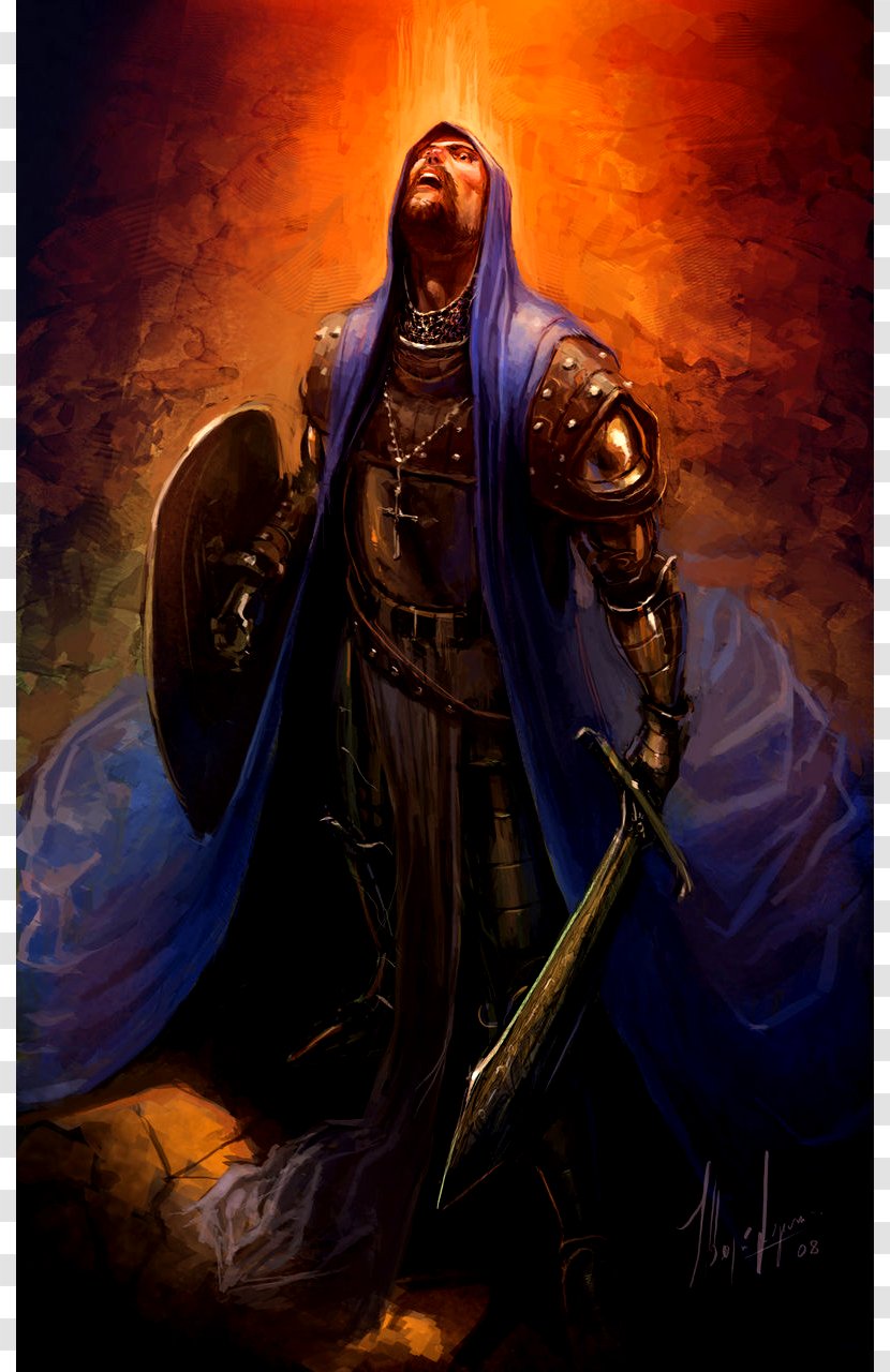 Crusades Knights Templar Fantasy Fantastic Art - Silhouette - Medival Knight Transparent PNG