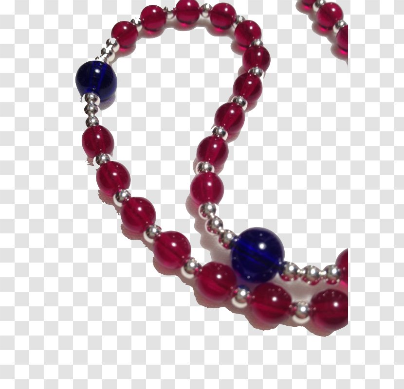 Jewellery Gemstone Bracelet Necklace Bead - Burgundy Transparent PNG