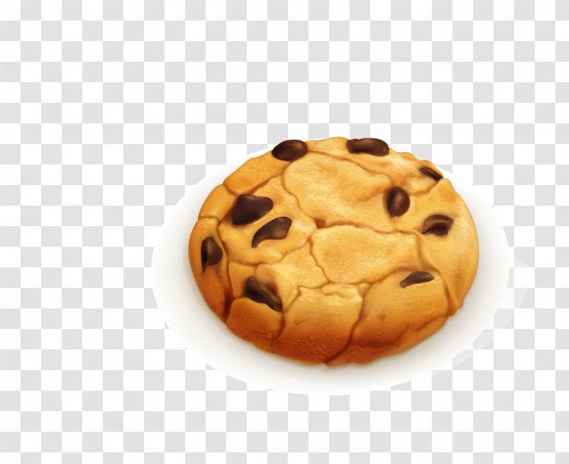 Chocolate Chip Cookie Sugar - Snack - Biscuit Transparent PNG