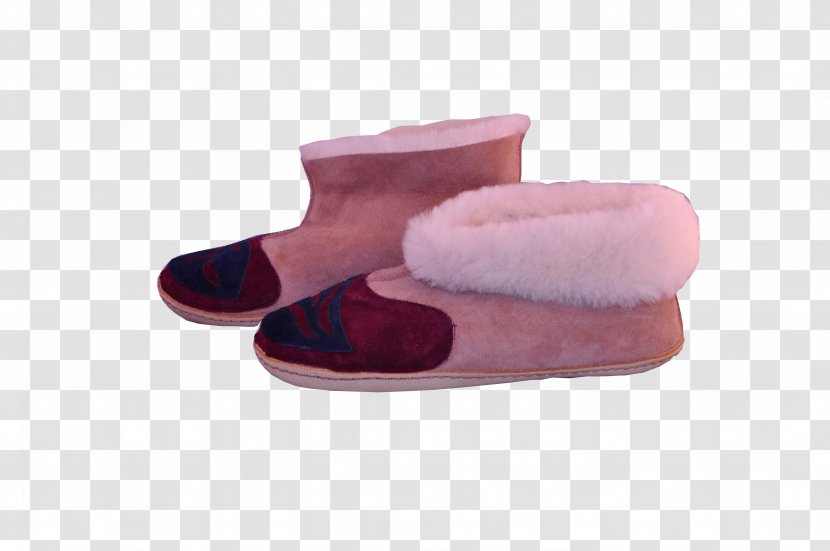 Slipper Sheepskin Boots Moccasin Shoe - Slippers Transparent PNG
