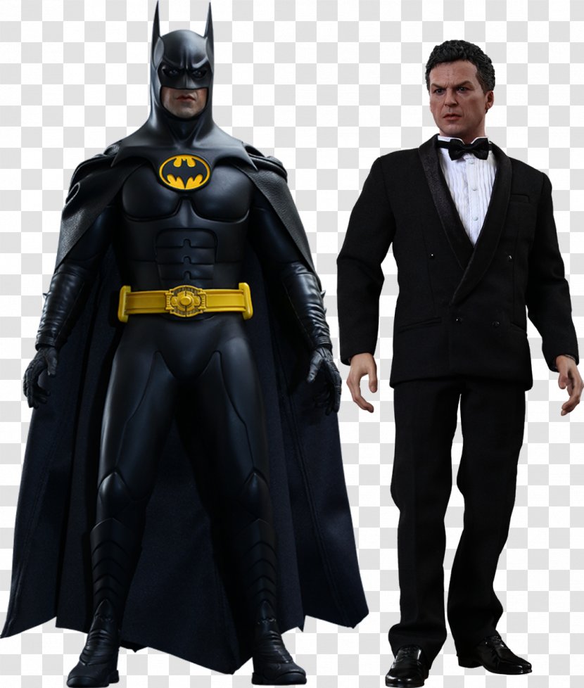 Batman Alfred Pennyworth Two-Face Action & Toy Figures Hot Toys Limited - Tim Burton Transparent PNG