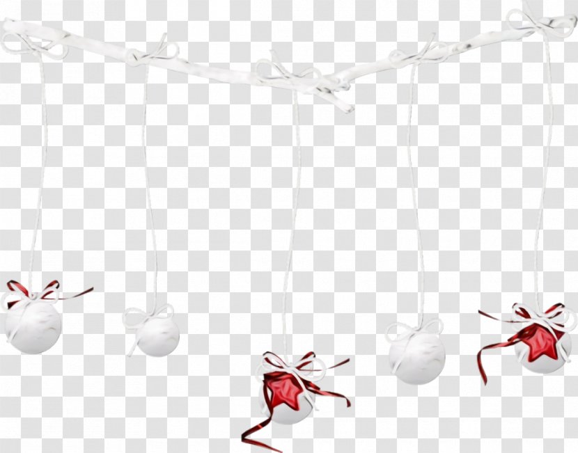 White Plant - Christmas Decoration Transparent PNG