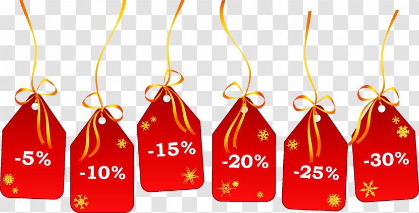 Christmas And Holiday Season Sales Clip Art - New Year - Tag Transparent PNG