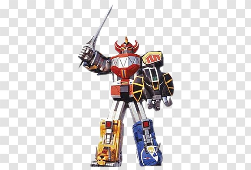 Mighty Morphin Power Rangers: The Movie Zord Mecha - Figurine - Samurai Transparent PNG