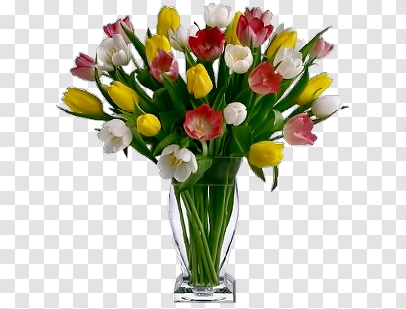 Cut Flowers Tulip Floristry Teleflora - Gift - Arrangements Transparent PNG