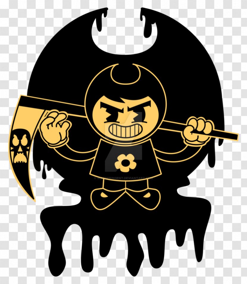 Bendy And The Ink Machine T-shirt Hoodie DeviantArt Transparent PNG
