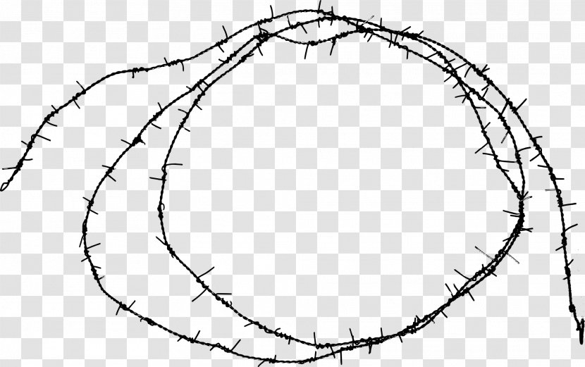 Wiring Diagram Barbed Wire Electronic Circuit - Heart - Circle Frame Transparent PNG