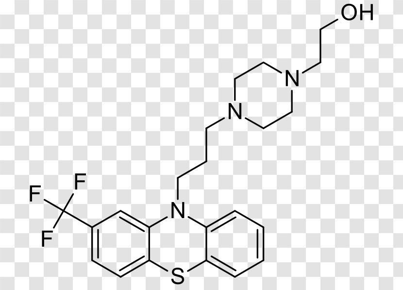Chlorpromazine Fluphenazine Pharmaceutical Drug Phenothiazine Antipsychotic - Auto Part - Text Transparent PNG