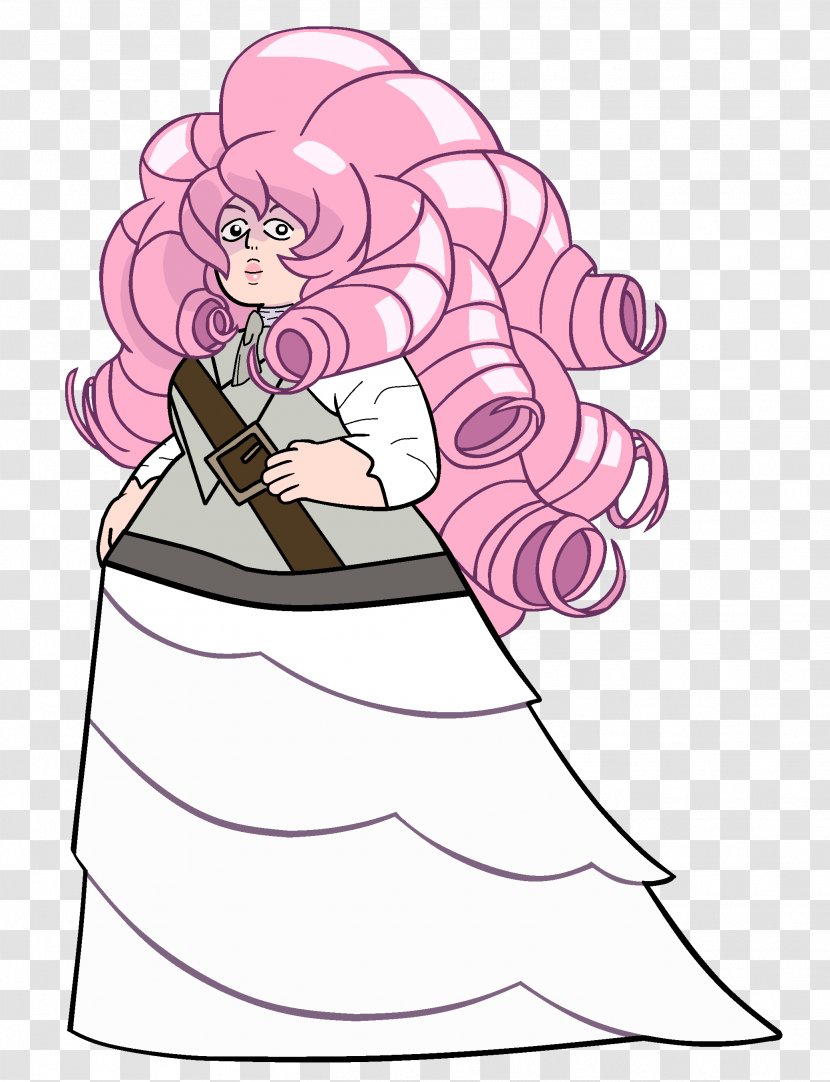 Steven Universe Pearl Rose Quartz Greg - Heart - Etiquette Folding Transparent PNG