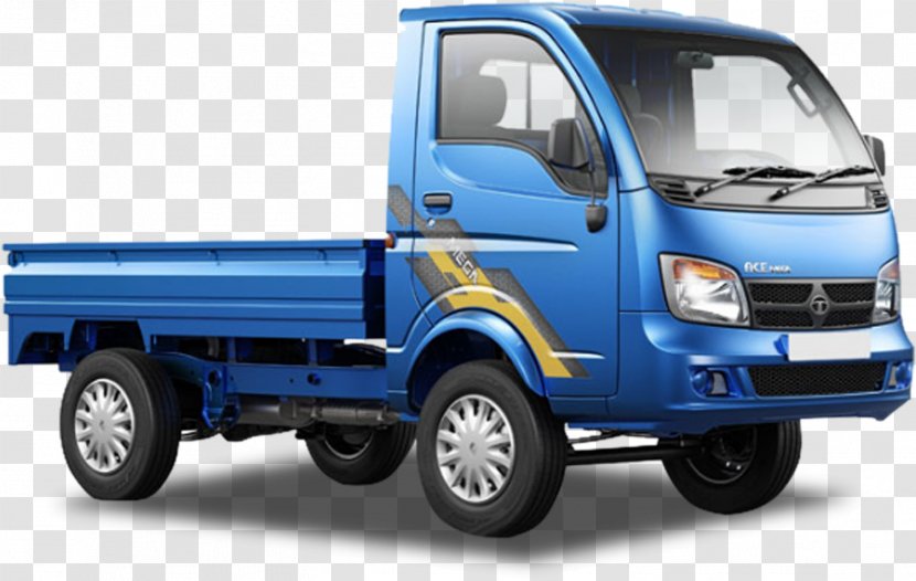 Tata Ace Motors Pickup Truck Super Car - Cargo Transparent PNG