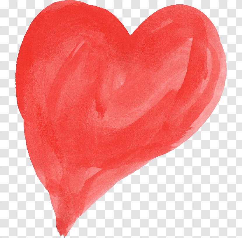 Watercolor Painting Heart Clip Art - Google Images Transparent PNG