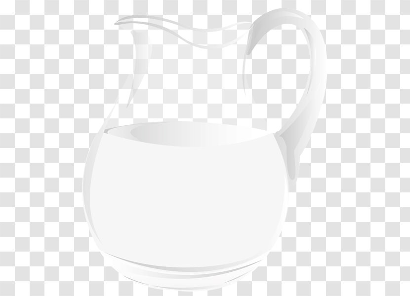 White Glass Kettle Pattern - Serveware - Touming Zhuang Material Transparent PNG