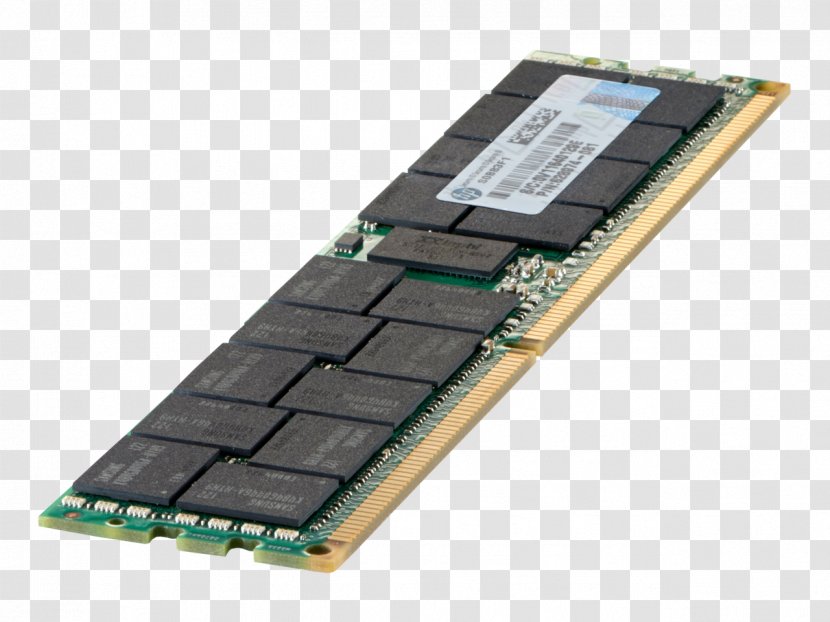 Hewlett-Packard DDR4 SDRAM Registered Memory DIMM Module - Ddr3 Sdram - Hewlett-packard Transparent PNG