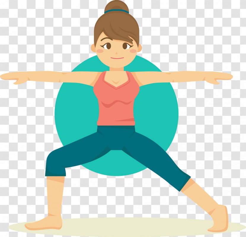 Ashtanga Vinyasa Yoga Asana Physical Exercise Illustration - Heart - Practicing Teacher Teaching Transparent PNG