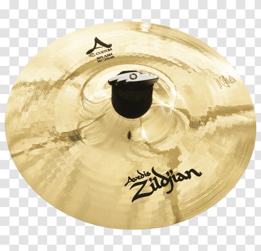 Avedis Zildjian Company Splash Cymbal Hi-Hats Musical Theatre - Silhouette - Instruments Transparent PNG