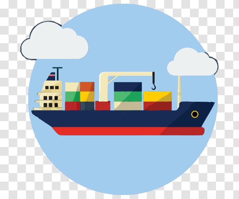 Cargo Ship Intermodal Container Tanker - Drawing Transparent PNG