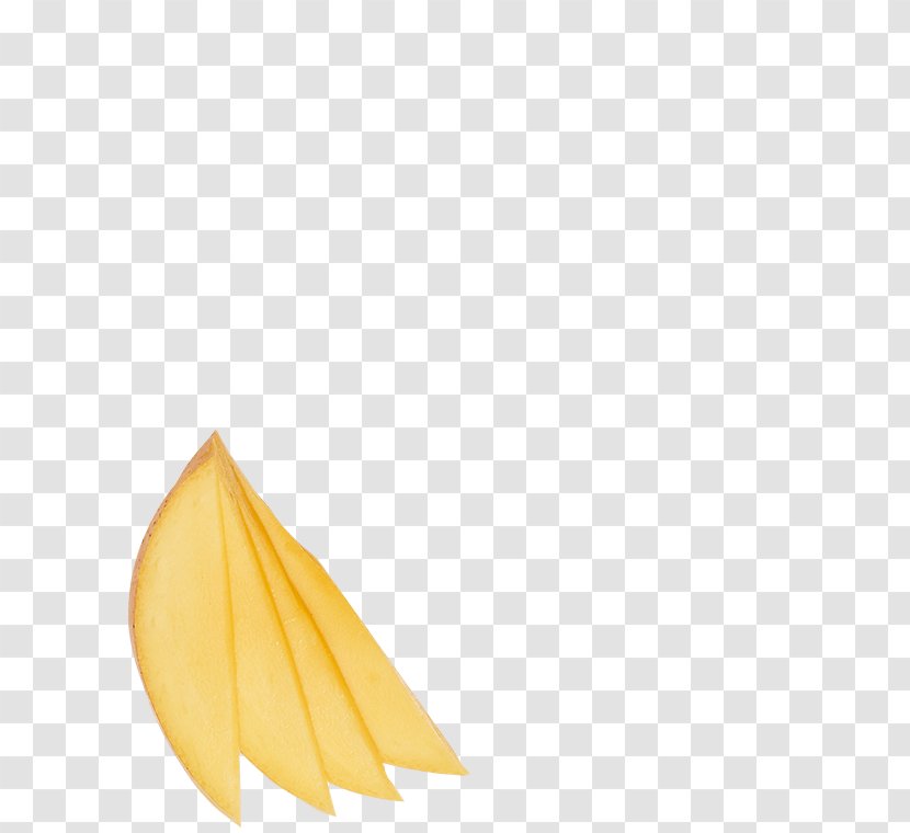 Line Triangle - Yellow - Mango Juice Transparent PNG