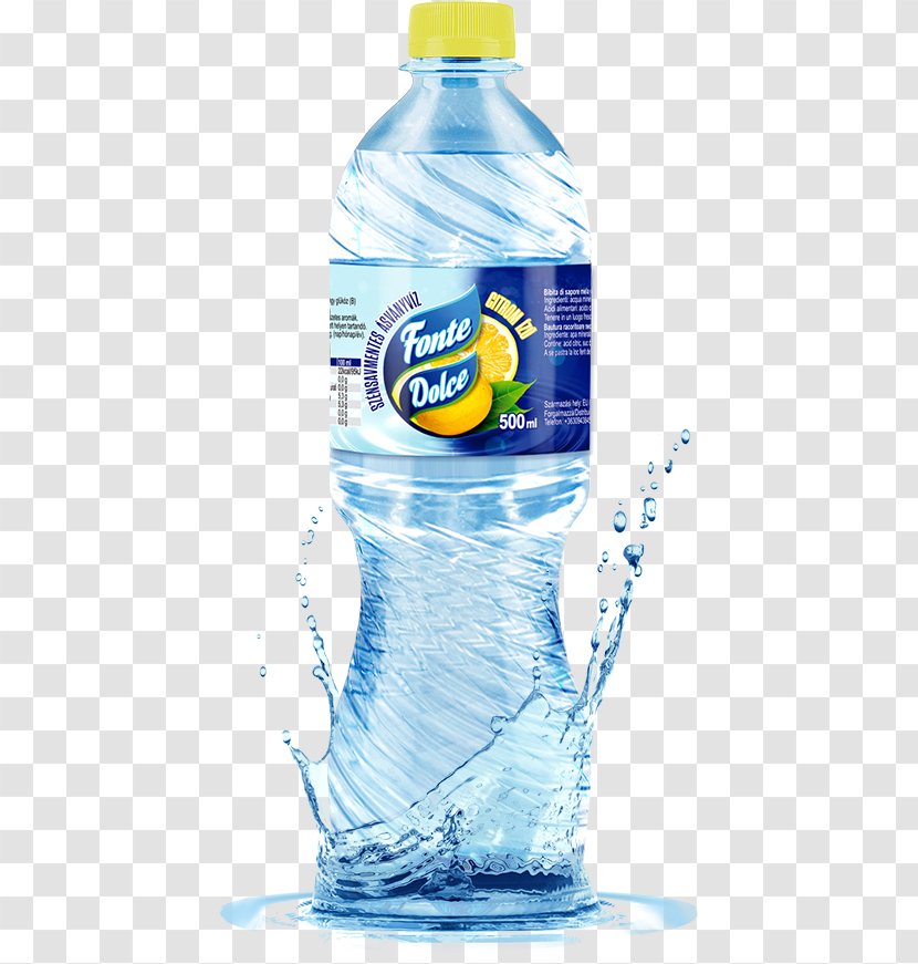 Water Bottles Mineral Bottled - Bottle - Flavored Transparent PNG