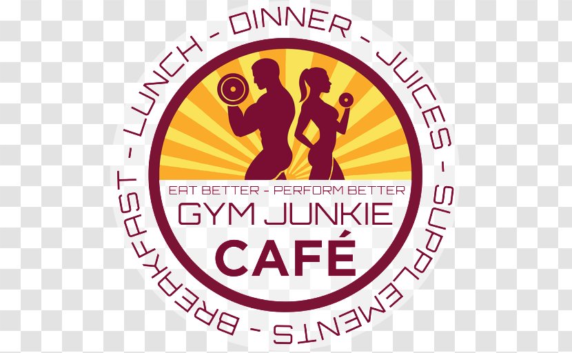 Cafe Gym Junkie Fitness Centre Personal Trainer Physical - Meal - Muscle Building Poster Transparent PNG