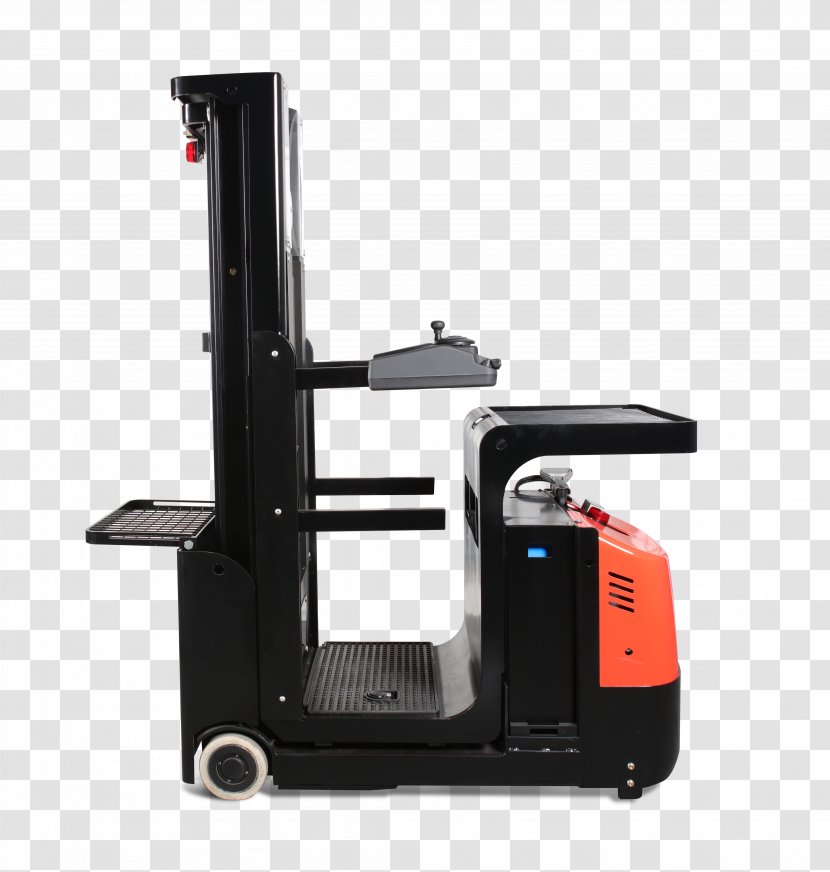 Order Picking Forklift Warehouse Tractor Machine Transparent PNG