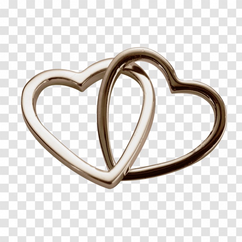 Love Jewellery Symbol Heart Gold Transparent PNG