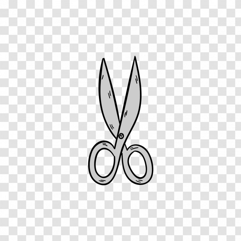 Scissors Euclidean Vector - Grey - Gray Transparent PNG