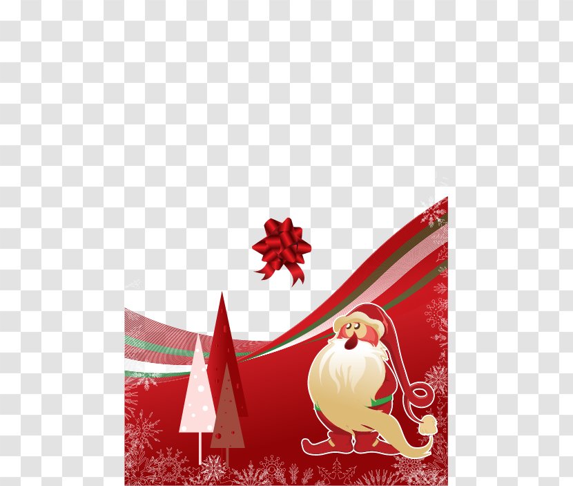 Santa Claus Christmas Ornament - Sticker - Vector Transparent PNG