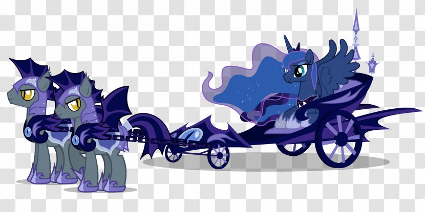 Princess Luna Celestia Pony Royal Guard Cadance - Heart - Chariot Transparent PNG