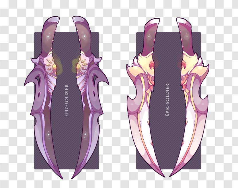 Weapon Sword DeviantArt Spear - Purple Transparent PNG