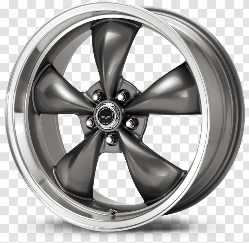 Car American Racing Wheel Rim Tire - Anthracite Transparent PNG