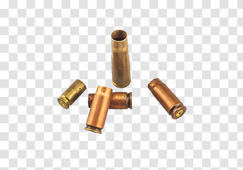 Brass Bullet Cartridge Shell Copper - Small Shells Transparent PNG