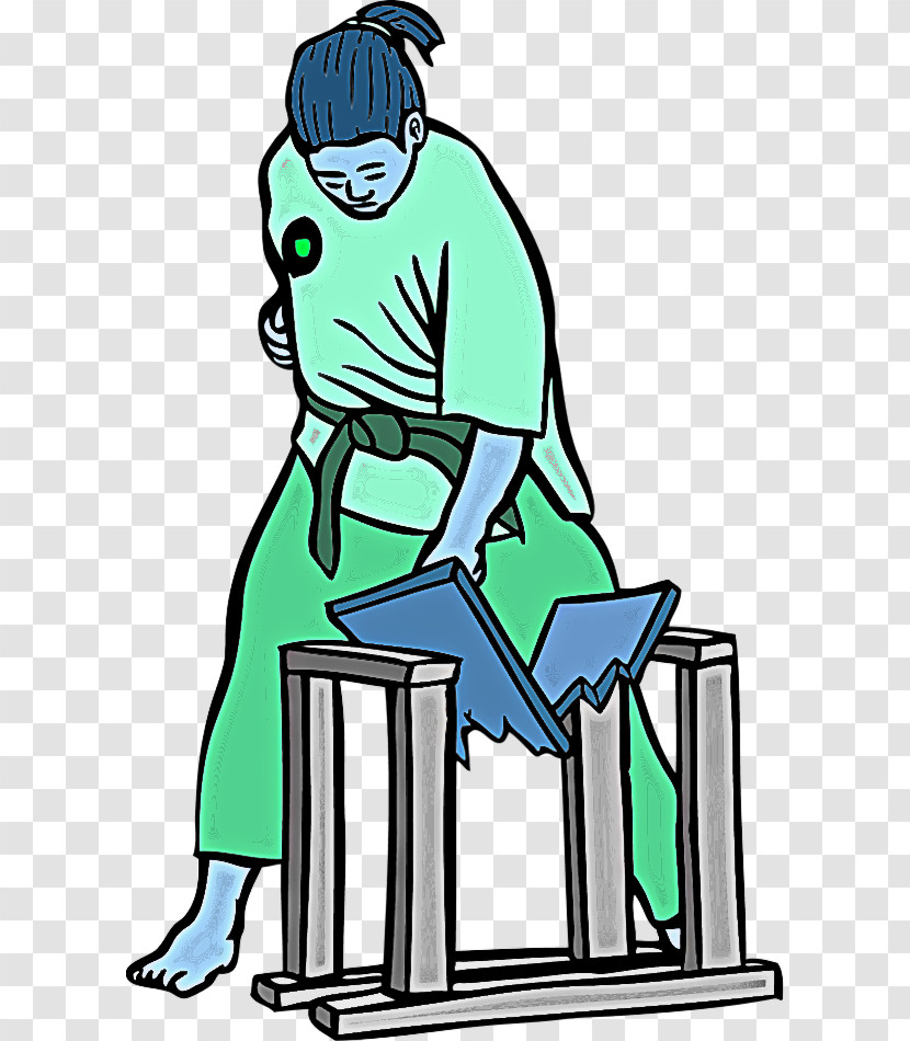 Cartoon Sitting Transparent PNG