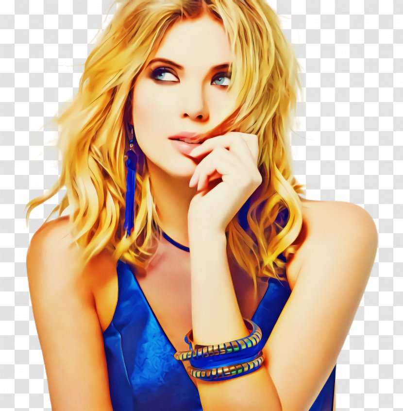 Hair Blond Beauty Blue Hairstyle - Shoulder - Long Transparent PNG