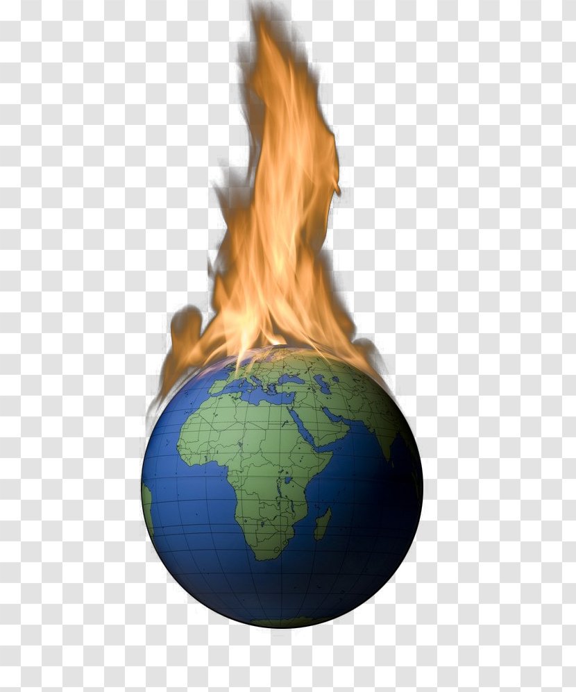 Burning Earth - Fundal Transparent PNG