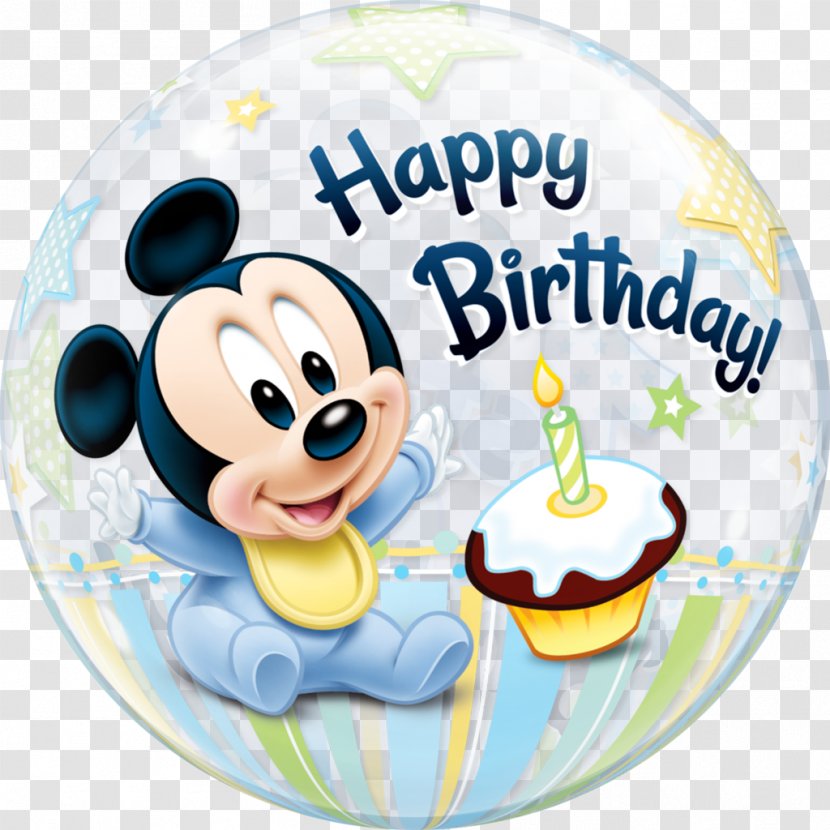 Mickey Mouse Minnie Balloon Birthday Party - Food - Einstein Baby Transparent PNG