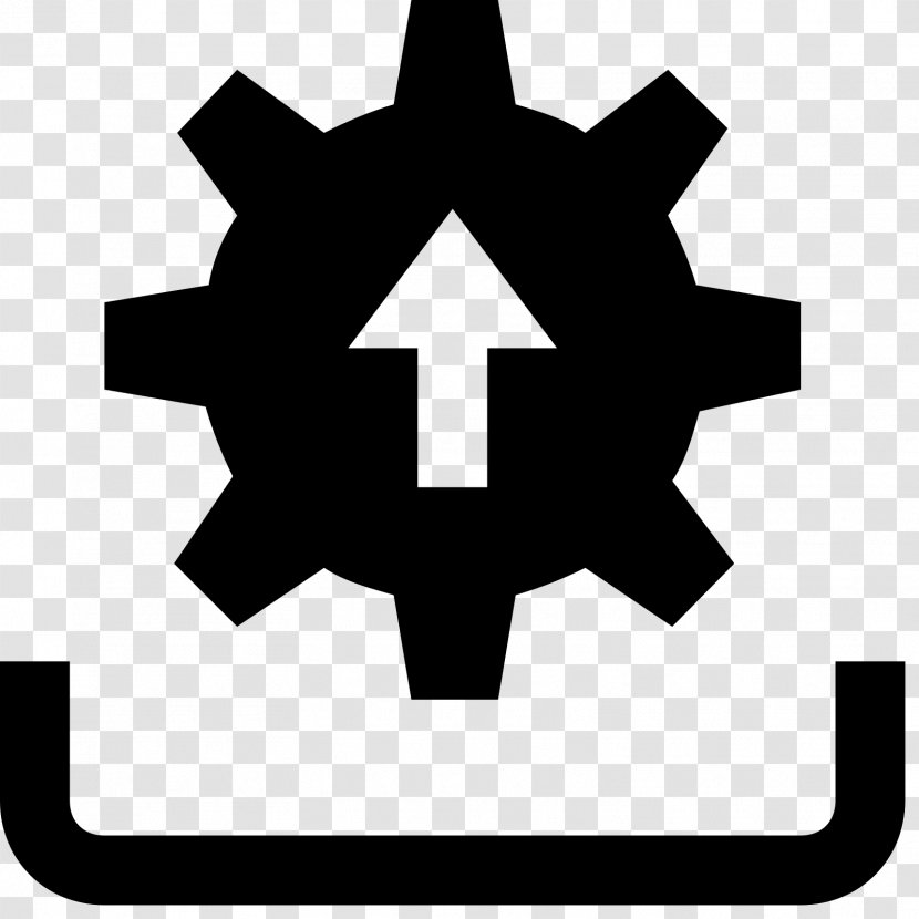 Logo Symbol Black And White - Computer Software Transparent PNG
