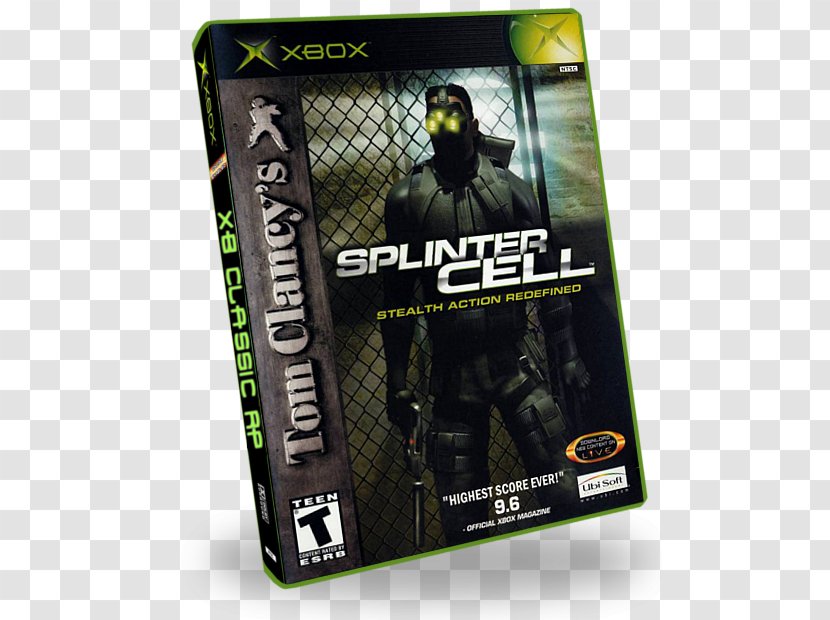 Xbox 360 Tom Clancy's Splinter Cell: Pandora Tomorrow Chaos Theory Conviction - Sam Fisher Transparent PNG