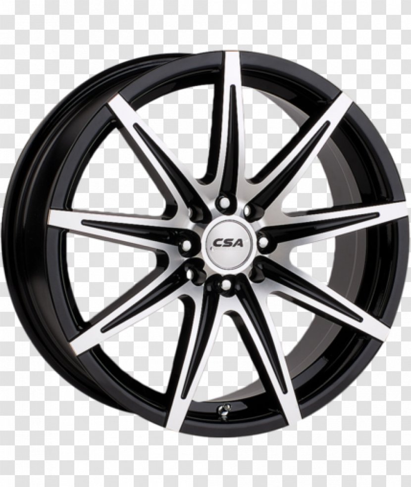 Car CSA Alloy Wheels Rim - Automotive Tire - Tyre Track Transparent PNG