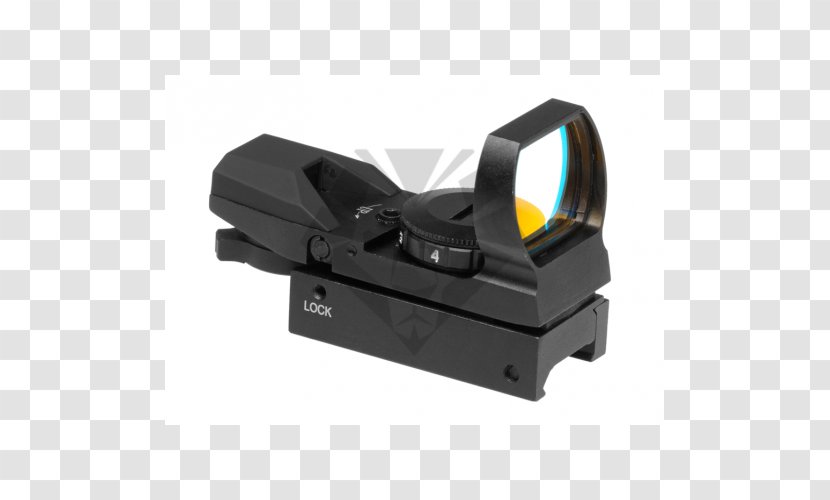 Reflector Sight Red Dot Optics Airsoft - Tool - Sights Transparent PNG