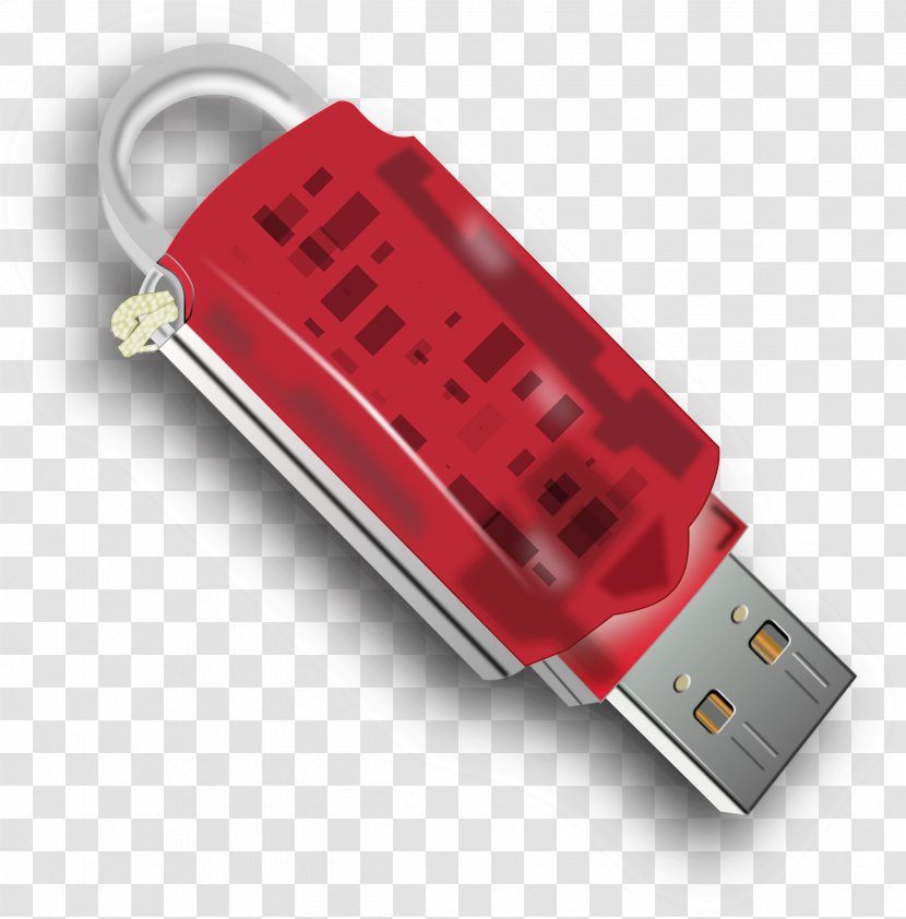 USB Flash Drives Memory Clip Art - Usb Transparent PNG
