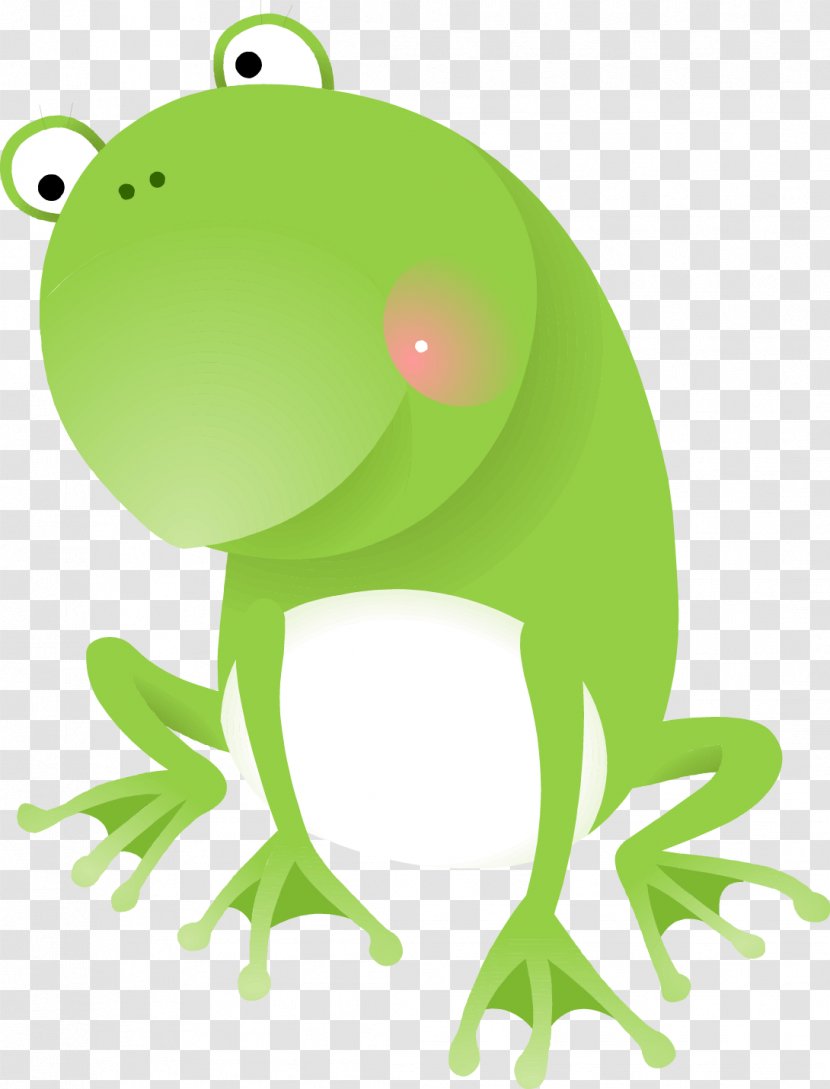 Frog Cartoon Clip Art - Leaf Transparent PNG