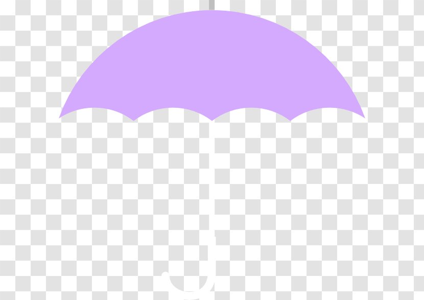 Clip Art - Lilac - Umbrella Clipart Transparent PNG