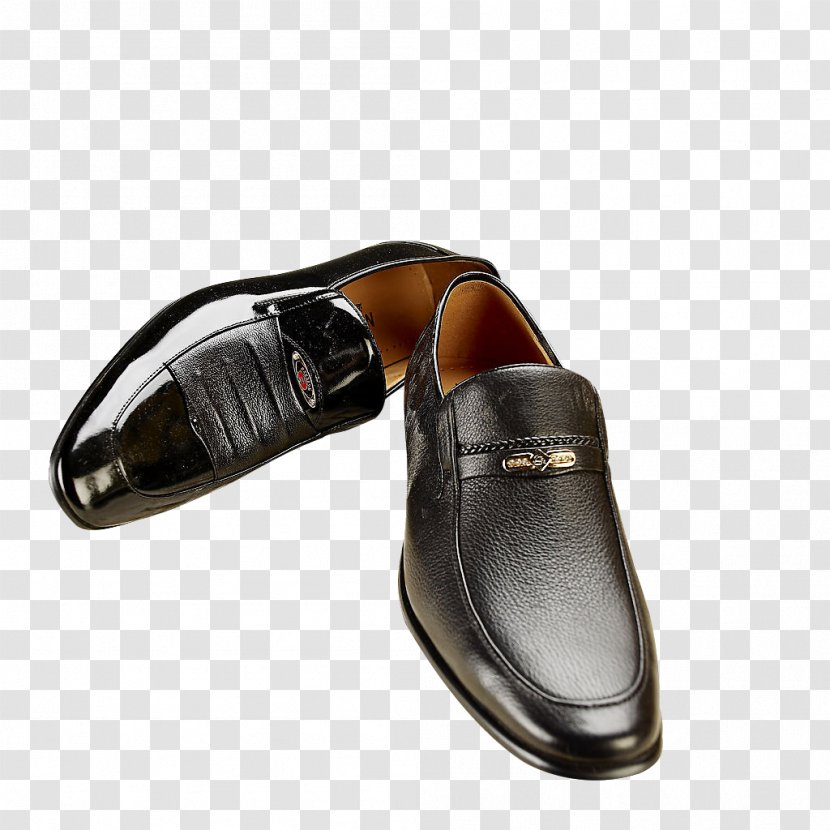 Slip-on Shoe - Black - Shoes Transparent PNG