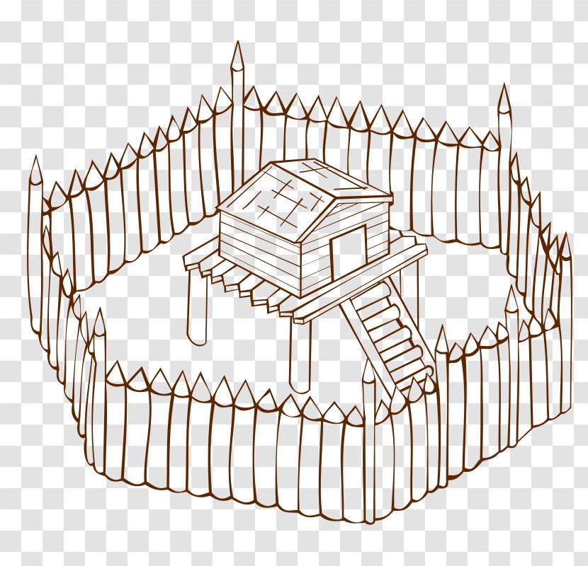 The Red Fort Fortification Clip Art Transparent PNG